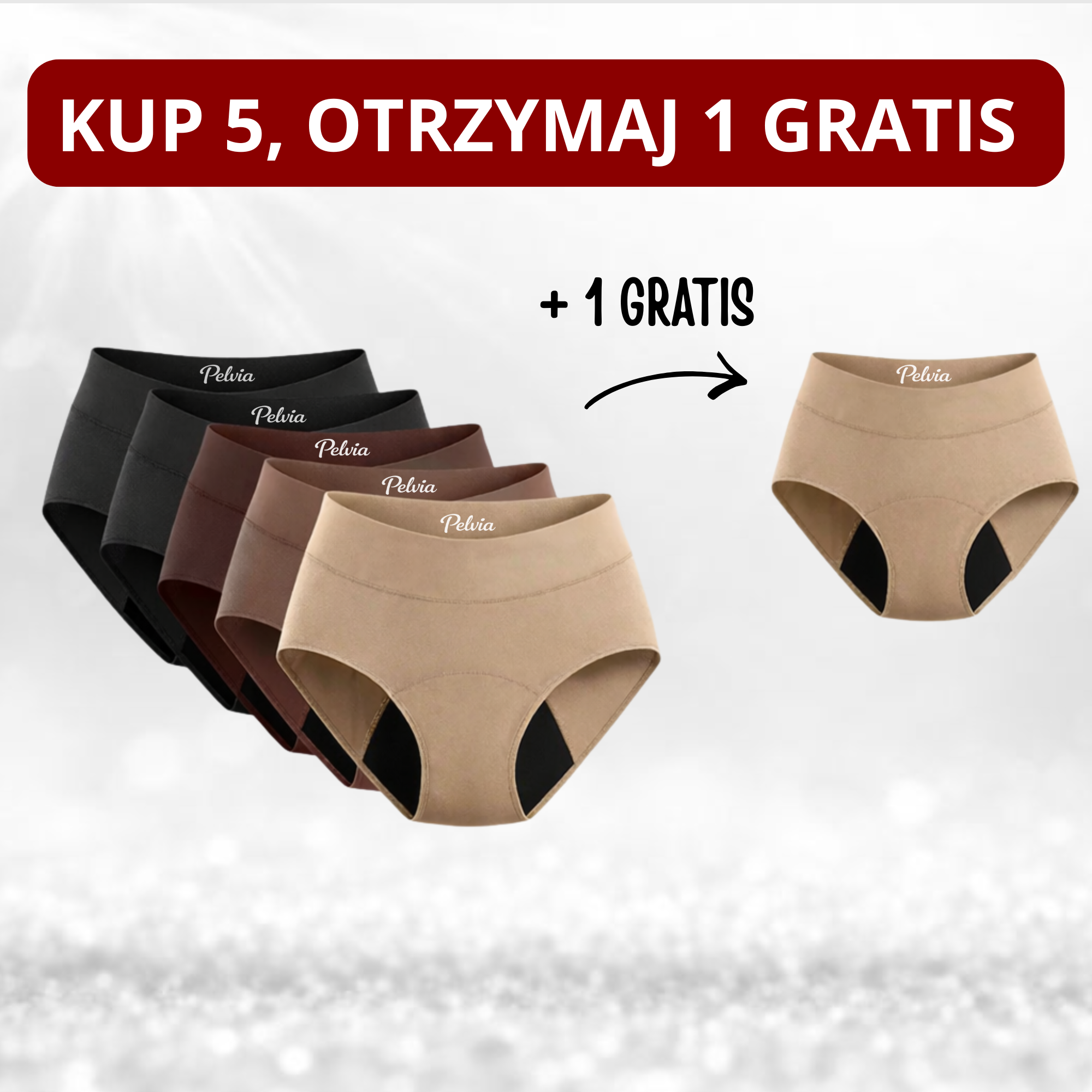 Pelvia™ | Komfort bez przecieków | 5+1
