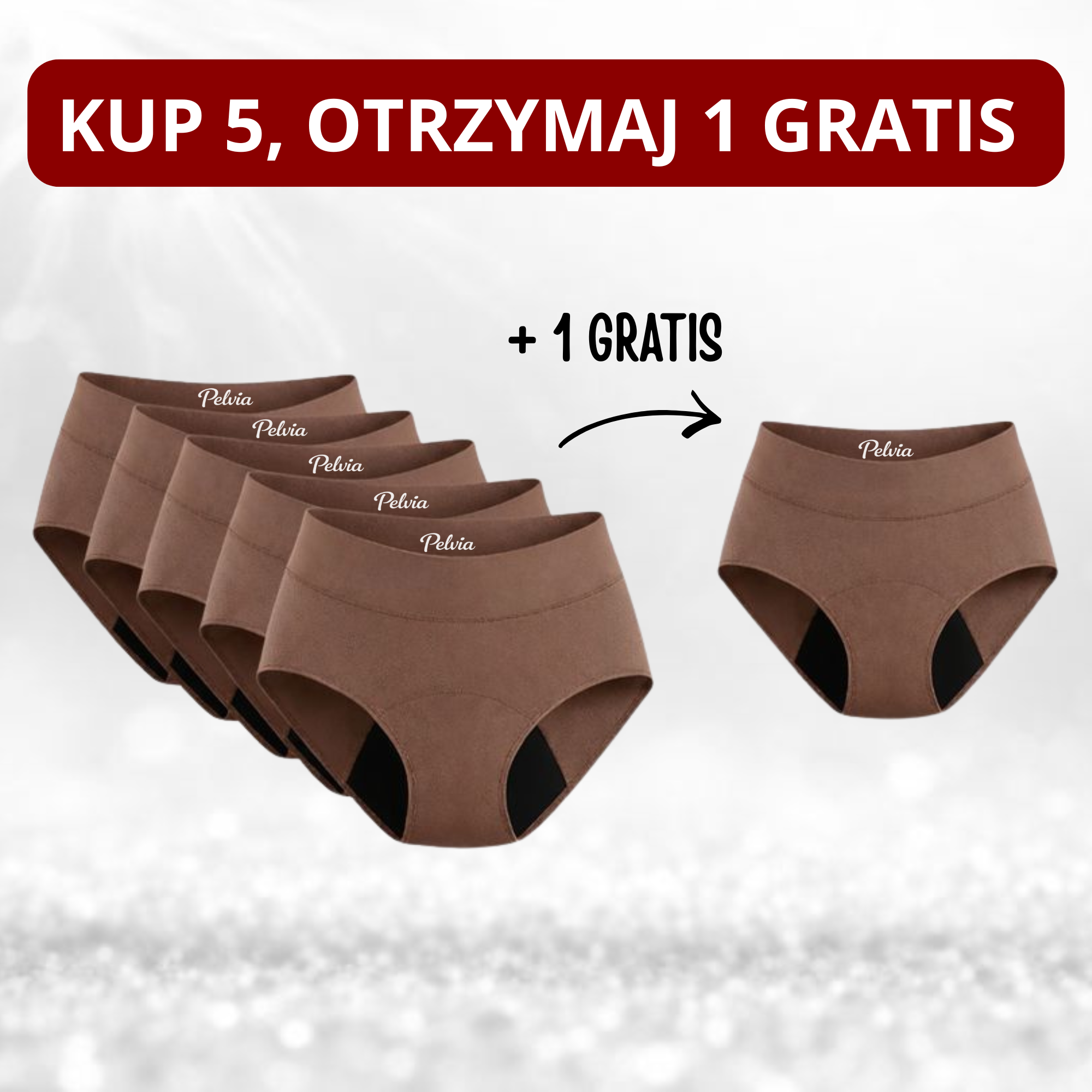 Pelvia™ | Komfort bez przecieków | 5+1