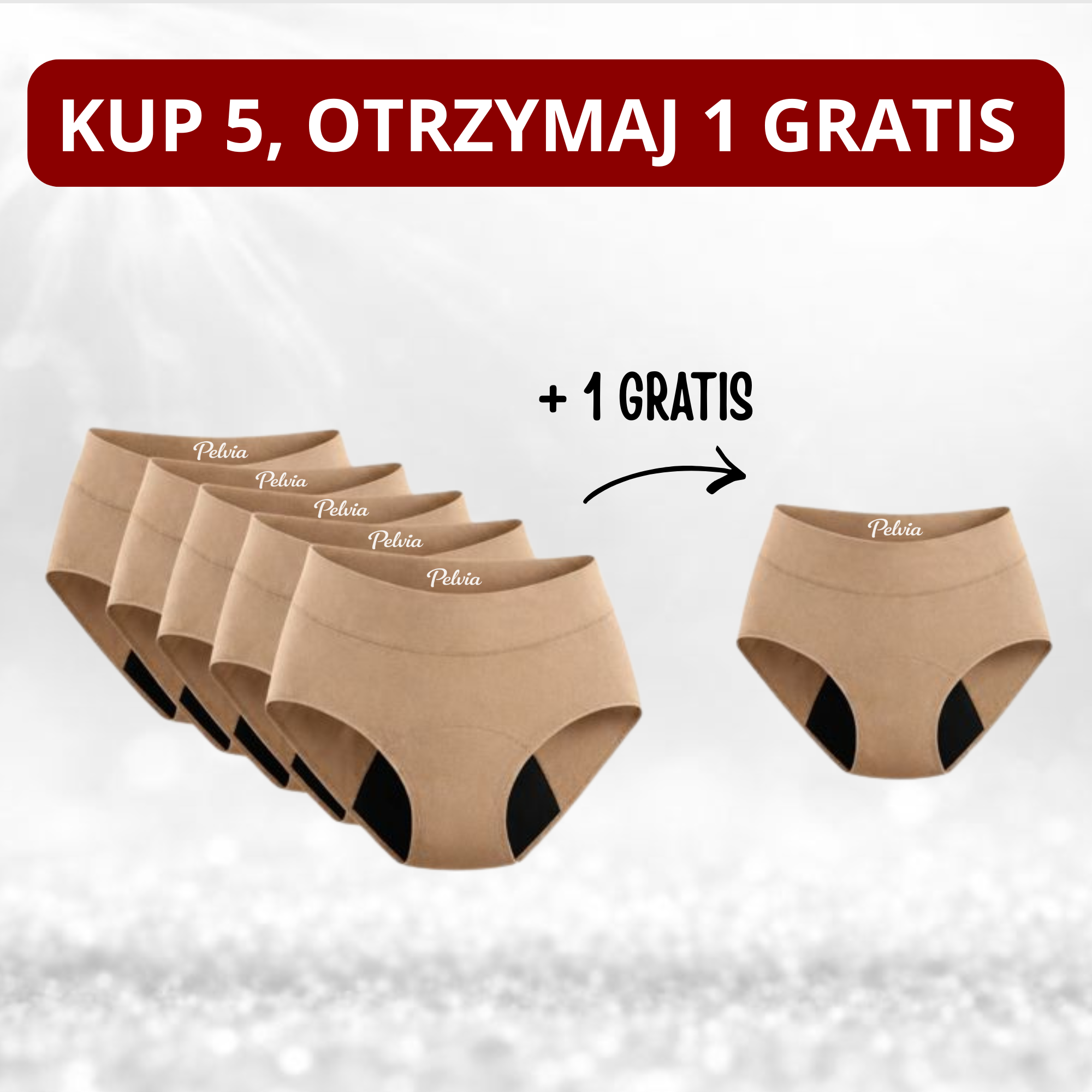 Pelvia™ | Komfort bez przecieków | 5+1