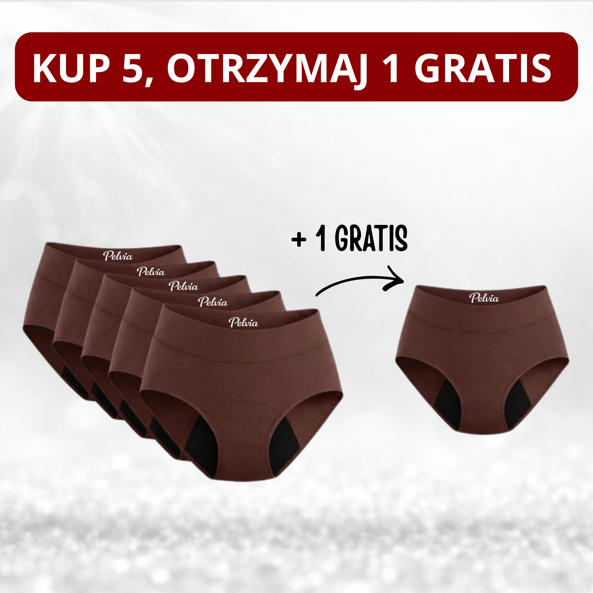 Pelvia™ | Komfort bez przecieków | 5+1